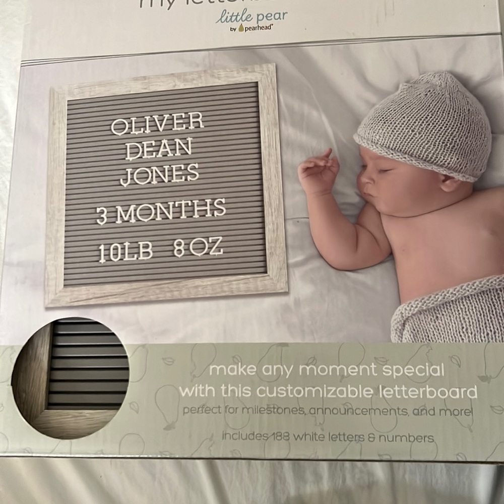Letter board set